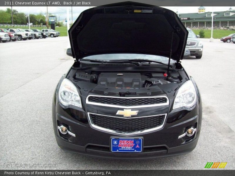 Black / Jet Black 2011 Chevrolet Equinox LT AWD