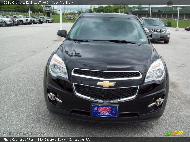 Black / Jet Black 2011 Chevrolet Equinox LT AWD