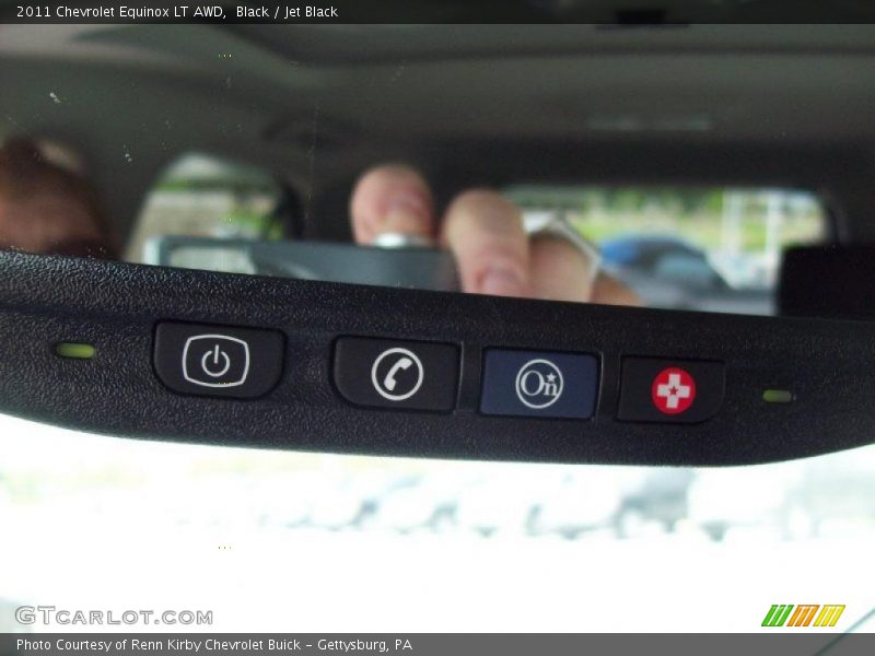 Black / Jet Black 2011 Chevrolet Equinox LT AWD