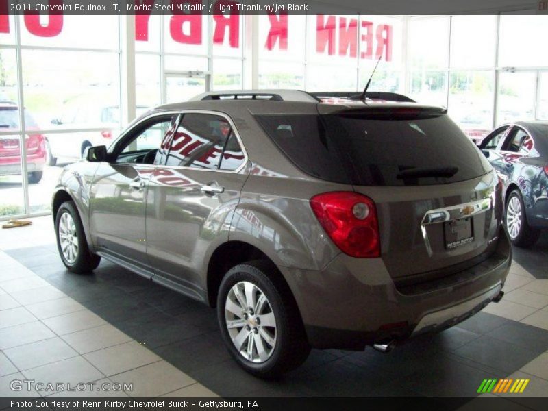 Mocha Steel Metallic / Light Titanium/Jet Black 2011 Chevrolet Equinox LT
