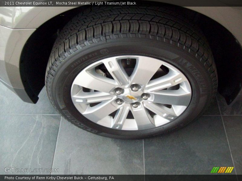 Mocha Steel Metallic / Light Titanium/Jet Black 2011 Chevrolet Equinox LT