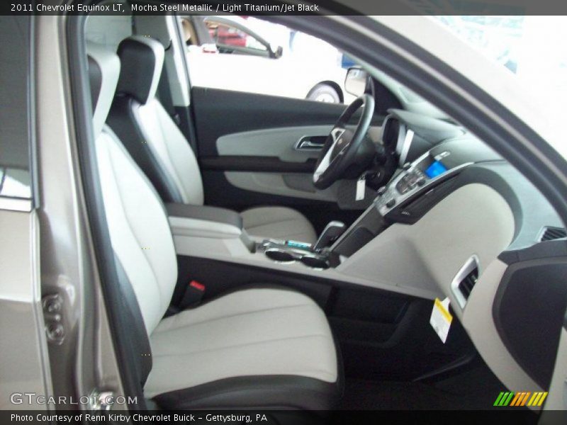 Mocha Steel Metallic / Light Titanium/Jet Black 2011 Chevrolet Equinox LT