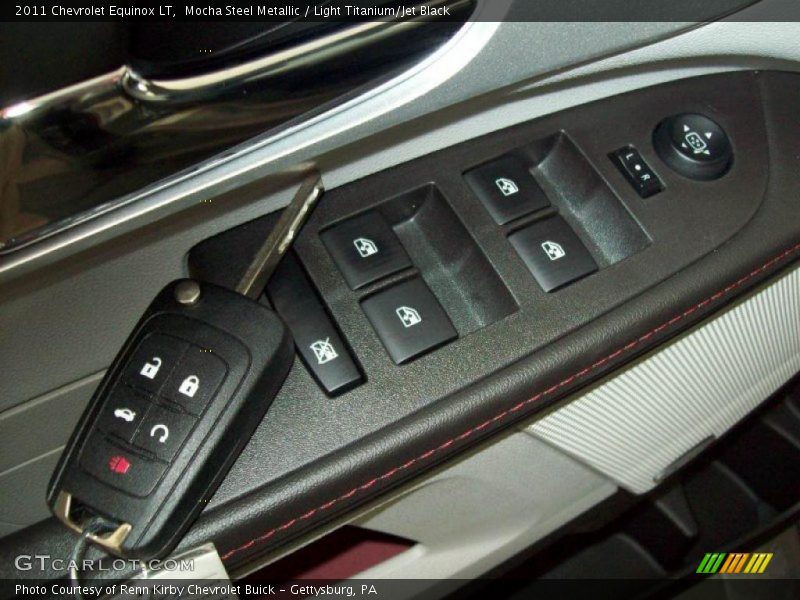 Mocha Steel Metallic / Light Titanium/Jet Black 2011 Chevrolet Equinox LT