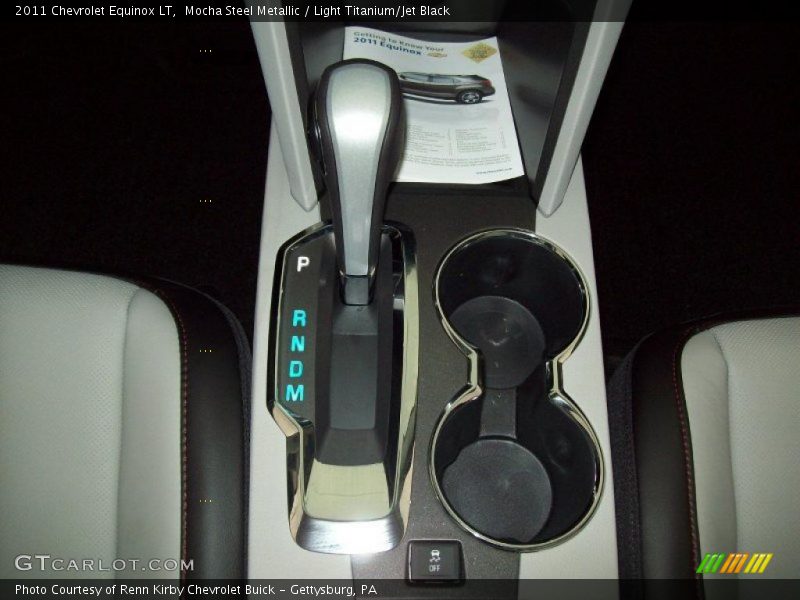 Mocha Steel Metallic / Light Titanium/Jet Black 2011 Chevrolet Equinox LT