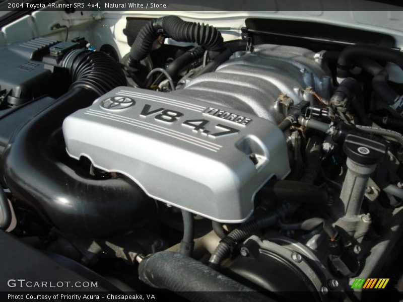 Natural White / Stone 2004 Toyota 4Runner SR5 4x4