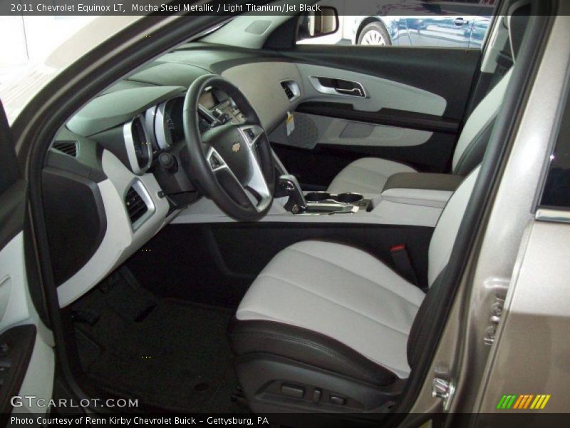 Mocha Steel Metallic / Light Titanium/Jet Black 2011 Chevrolet Equinox LT
