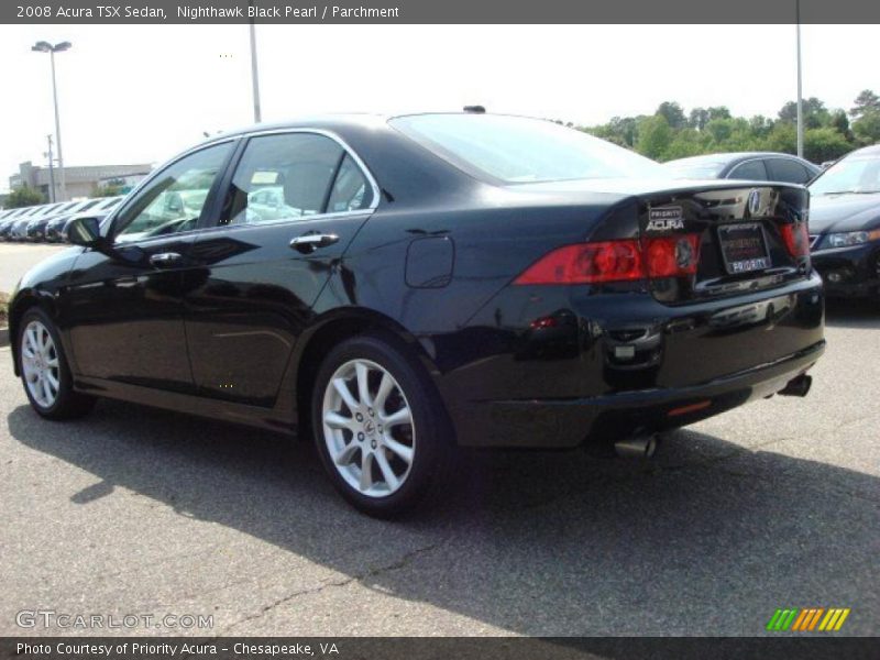 Nighthawk Black Pearl / Parchment 2008 Acura TSX Sedan