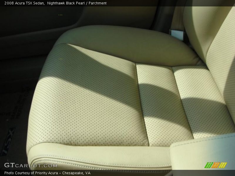 Nighthawk Black Pearl / Parchment 2008 Acura TSX Sedan