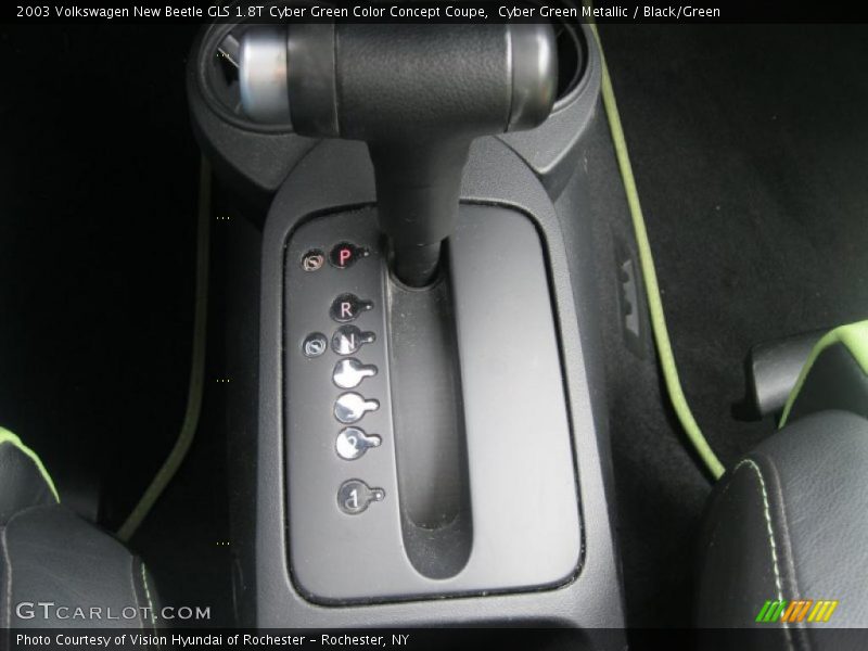  2003 New Beetle GLS 1.8T Cyber Green Color Concept Coupe 4 Speed Automatic Shifter