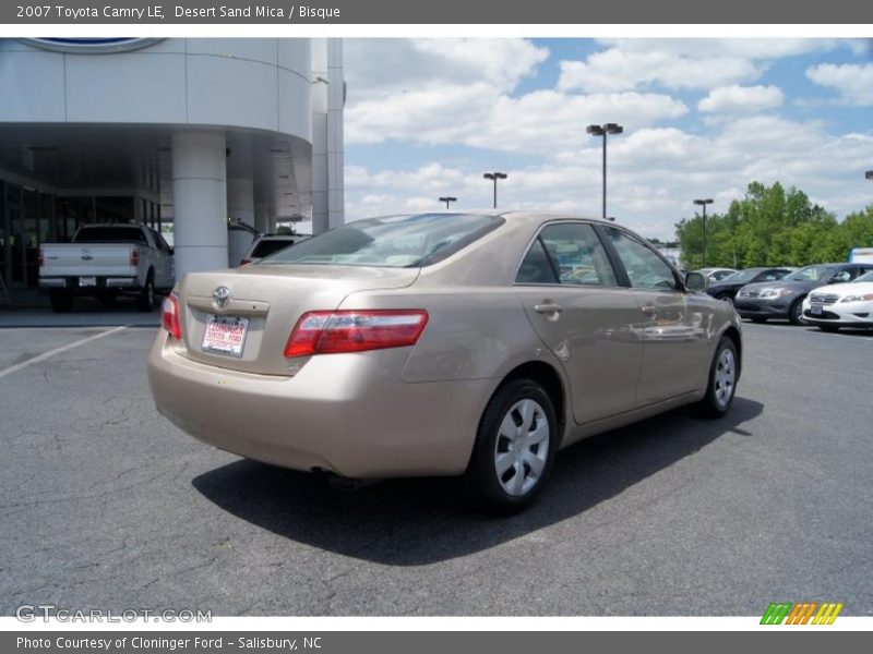 Desert Sand Mica / Bisque 2007 Toyota Camry LE
