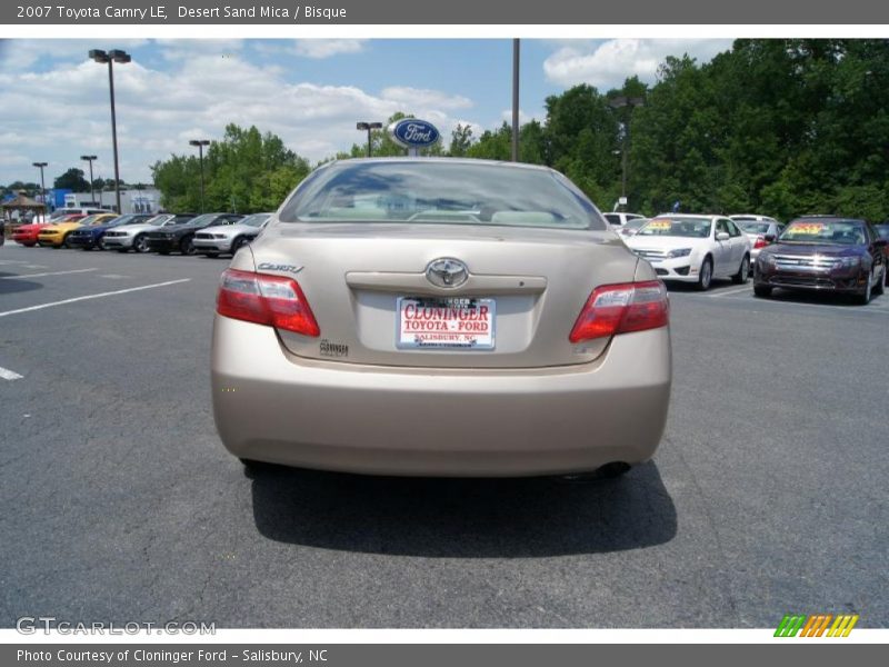 Desert Sand Mica / Bisque 2007 Toyota Camry LE