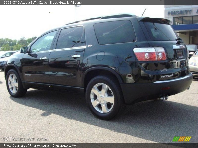 Carbon Black Metallic / Ebony 2008 GMC Acadia SLT