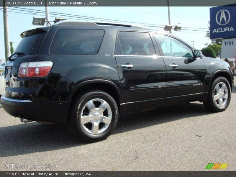 Carbon Black Metallic / Ebony 2008 GMC Acadia SLT