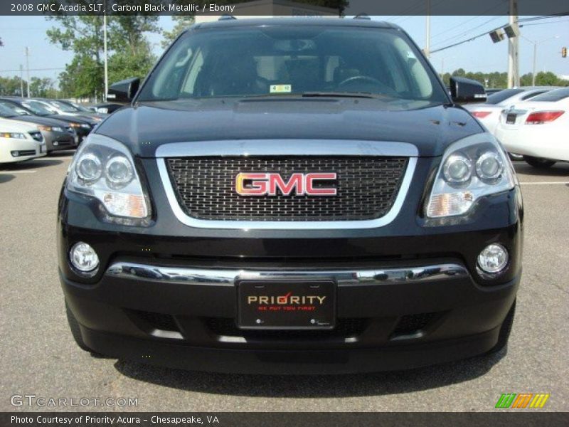 Carbon Black Metallic / Ebony 2008 GMC Acadia SLT