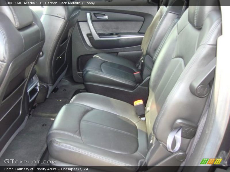 Carbon Black Metallic / Ebony 2008 GMC Acadia SLT