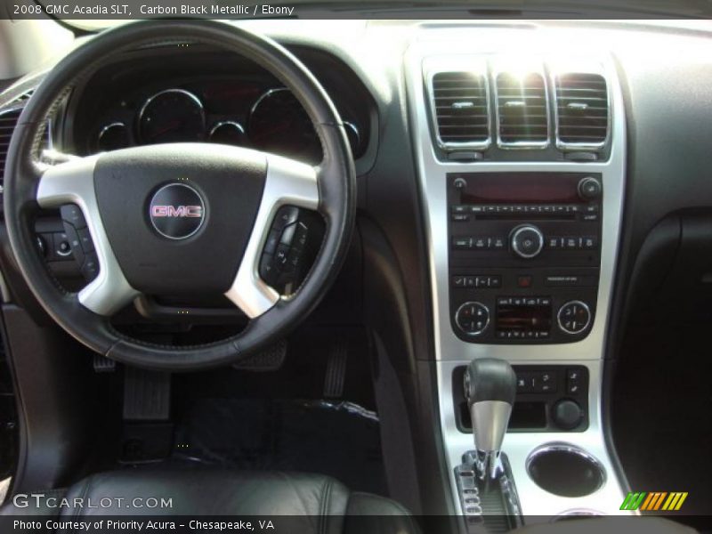 Carbon Black Metallic / Ebony 2008 GMC Acadia SLT