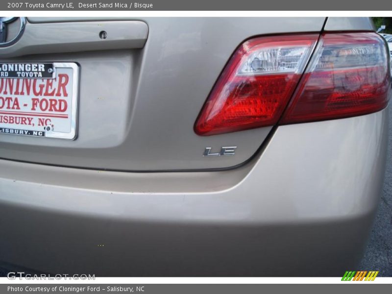 Desert Sand Mica / Bisque 2007 Toyota Camry LE