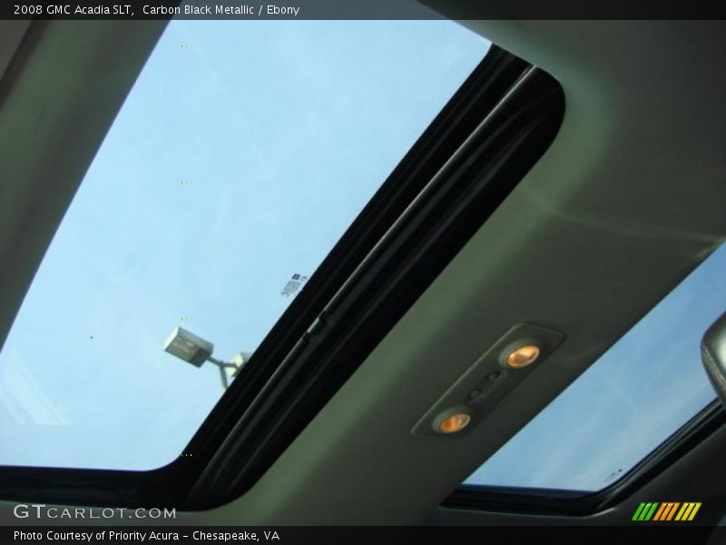 Carbon Black Metallic / Ebony 2008 GMC Acadia SLT