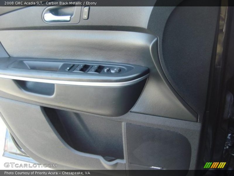 Carbon Black Metallic / Ebony 2008 GMC Acadia SLT