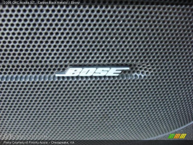 Carbon Black Metallic / Ebony 2008 GMC Acadia SLT