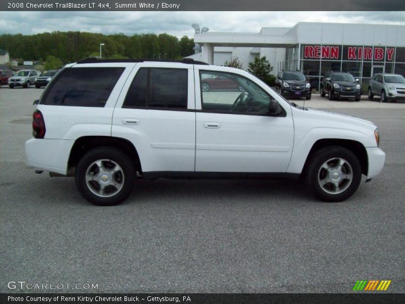 Summit White / Ebony 2008 Chevrolet TrailBlazer LT 4x4