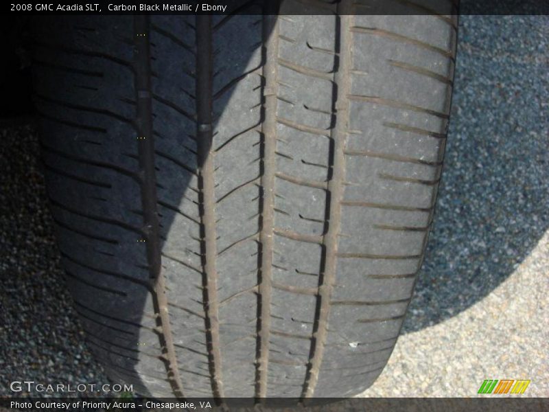 Carbon Black Metallic / Ebony 2008 GMC Acadia SLT
