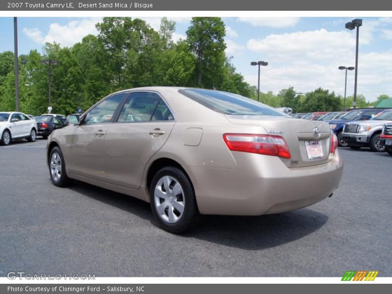 Desert Sand Mica / Bisque 2007 Toyota Camry LE