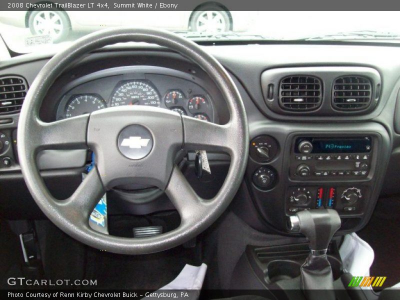 Summit White / Ebony 2008 Chevrolet TrailBlazer LT 4x4