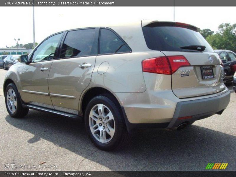 Desert Rock Metallic / Parchment 2007 Acura MDX Technology