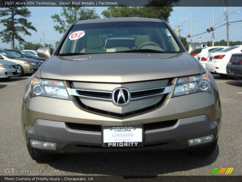 Desert Rock Metallic / Parchment 2007 Acura MDX Technology