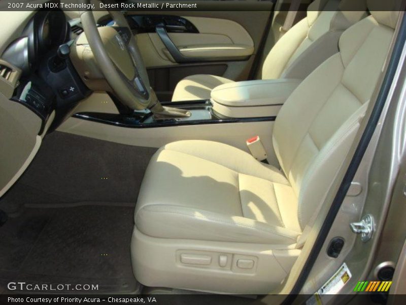 Desert Rock Metallic / Parchment 2007 Acura MDX Technology