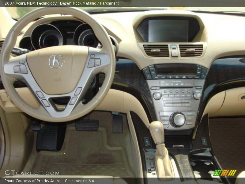 Desert Rock Metallic / Parchment 2007 Acura MDX Technology