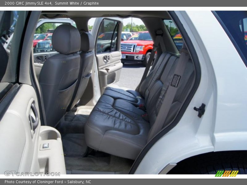 Summit White / Graphite 2000 GMC Jimmy SLE 4x4