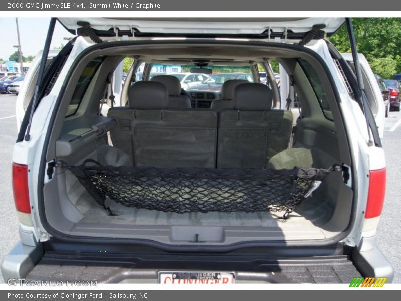 Summit White / Graphite 2000 GMC Jimmy SLE 4x4