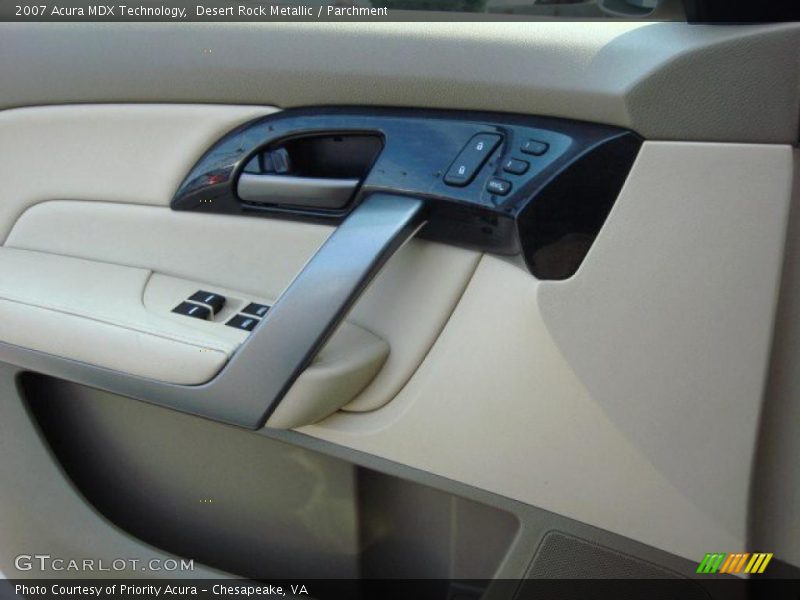 Desert Rock Metallic / Parchment 2007 Acura MDX Technology