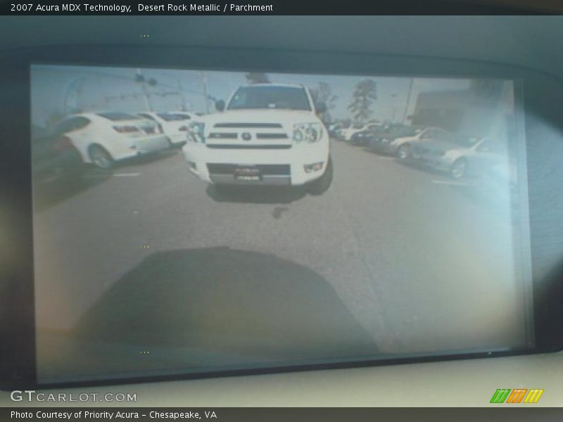 Desert Rock Metallic / Parchment 2007 Acura MDX Technology