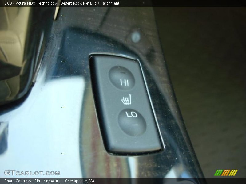 Desert Rock Metallic / Parchment 2007 Acura MDX Technology