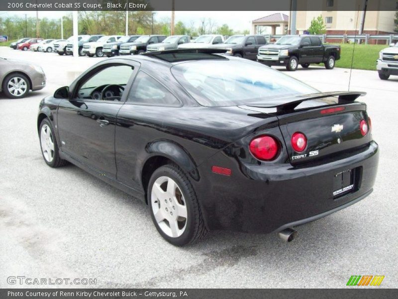 Black / Ebony 2006 Chevrolet Cobalt SS Coupe