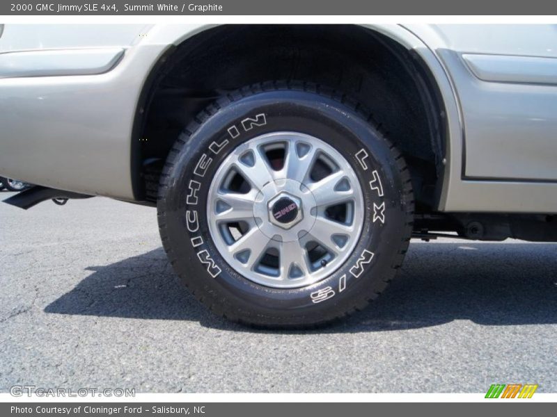 Summit White / Graphite 2000 GMC Jimmy SLE 4x4