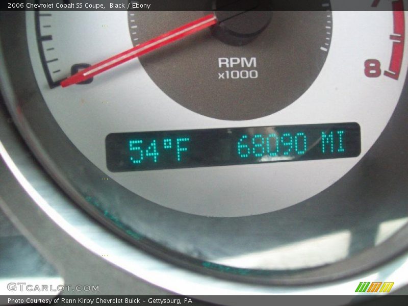 Black / Ebony 2006 Chevrolet Cobalt SS Coupe