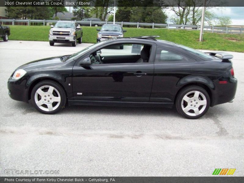 Black / Ebony 2006 Chevrolet Cobalt SS Coupe