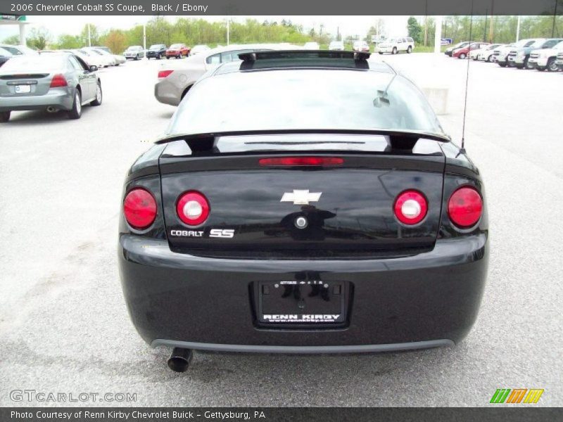 Black / Ebony 2006 Chevrolet Cobalt SS Coupe