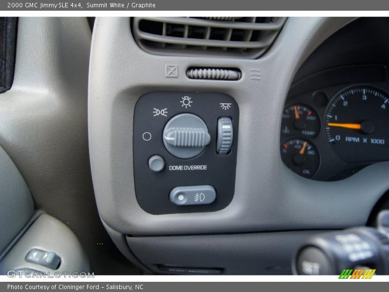 Summit White / Graphite 2000 GMC Jimmy SLE 4x4