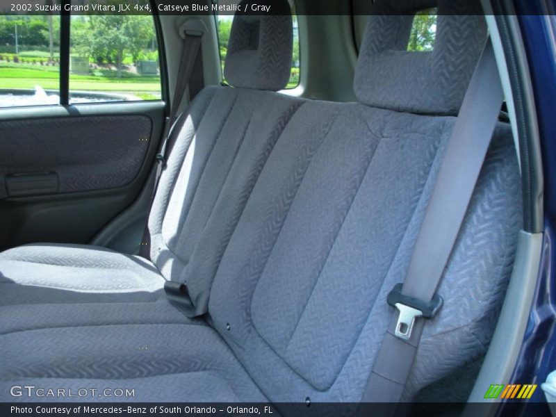  2002 Grand Vitara JLX 4x4 Gray Interior