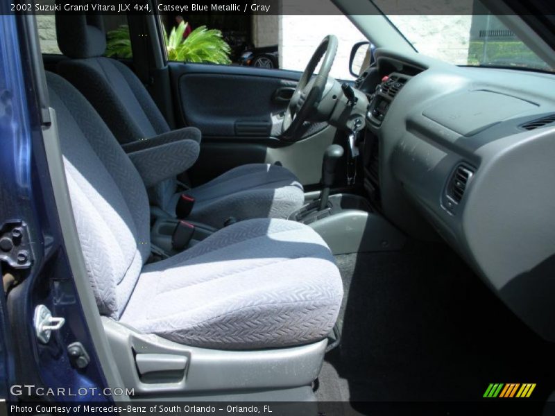 Catseye Blue Metallic / Gray 2002 Suzuki Grand Vitara JLX 4x4