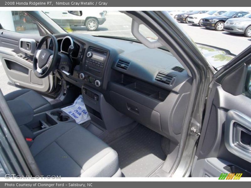 Nimbus Gray Metallic / Gray 2008 Honda Ridgeline RT