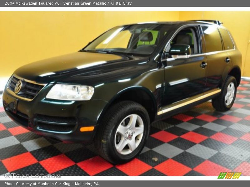 Venetian Green Metallic / Kristal Gray 2004 Volkswagen Touareg V6