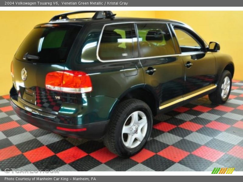 Venetian Green Metallic / Kristal Gray 2004 Volkswagen Touareg V6