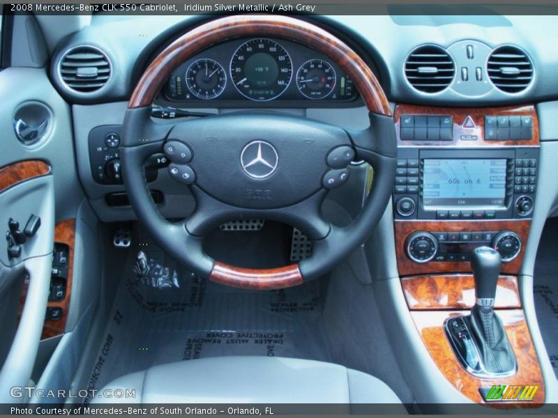 Dashboard of 2008 CLK 550 Cabriolet
