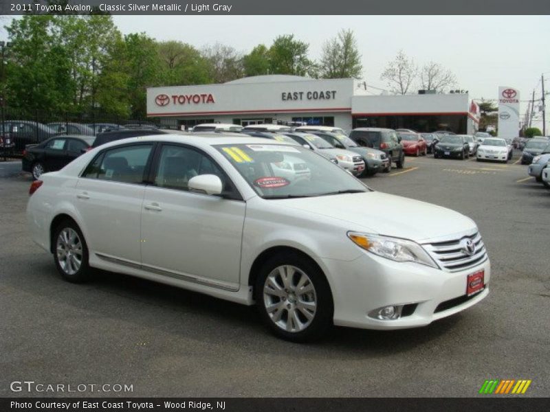 Classic Silver Metallic / Light Gray 2011 Toyota Avalon